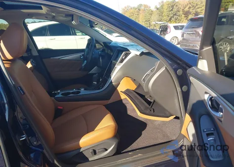 2024 Infiniti Q50 Luxe z USA, uszkodzony, nr VIN JN1EV7BPXRM601726